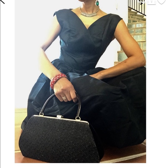 - Vintage Black Dress - Picture 4 of 5